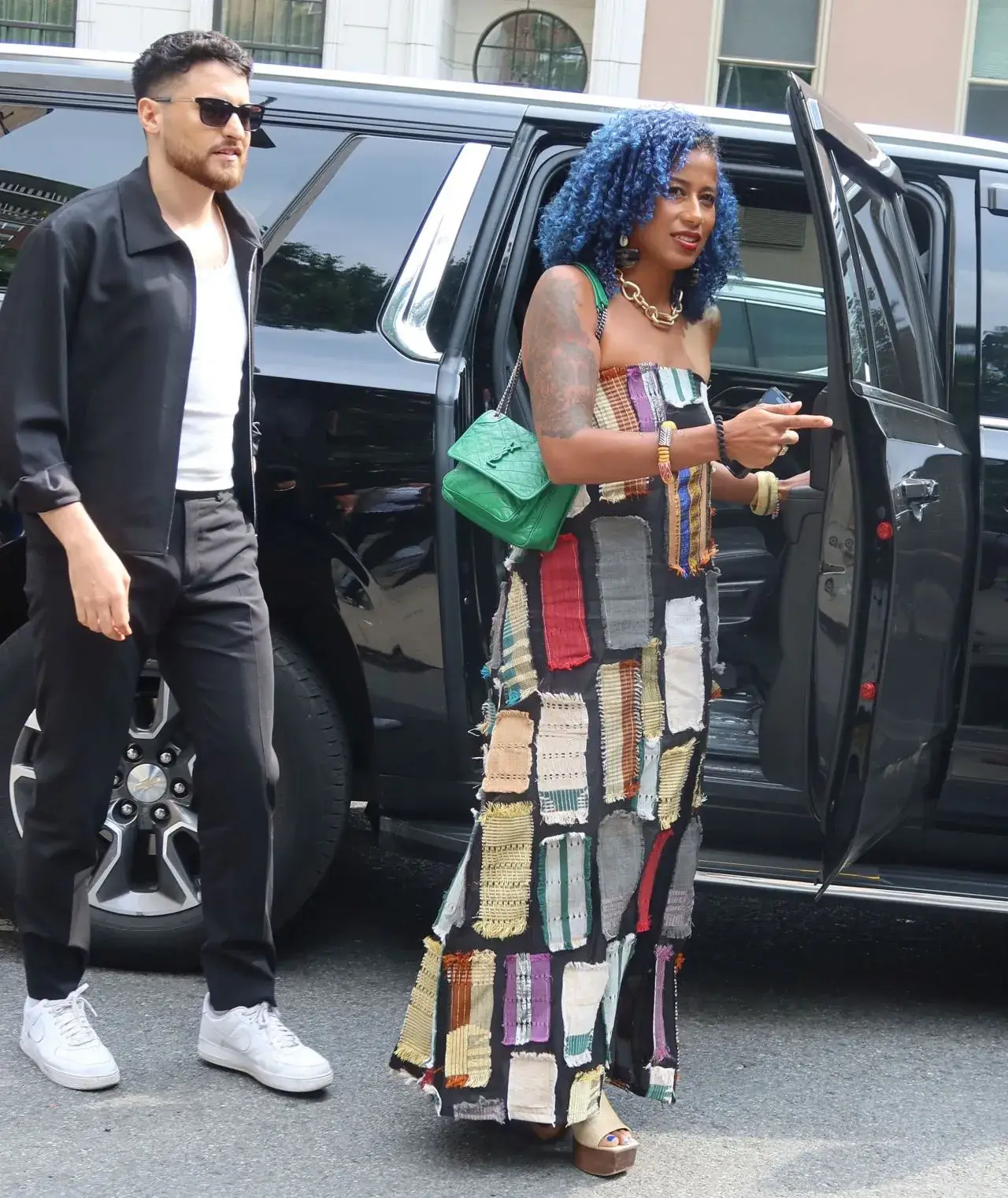 Aja Monet Stills at the Tribeca Festival in New York